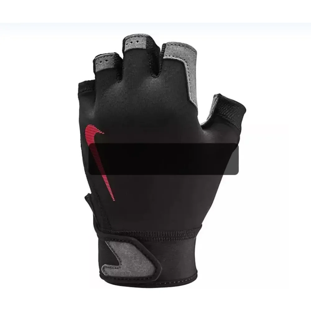 Nike Men's Ultimate Fitness Gloves Black/Crimson L NWT and in packaging